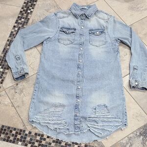 Highway Jeans Light Blue Denim Top